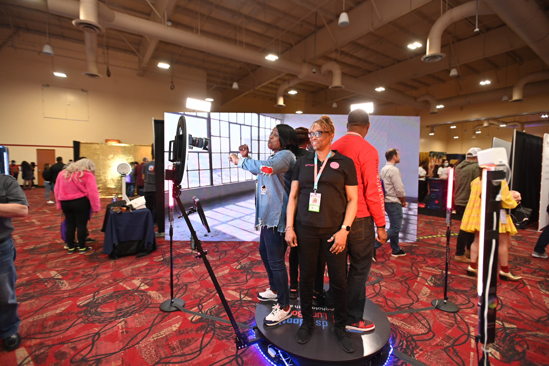 360 Photo Booth Setup 